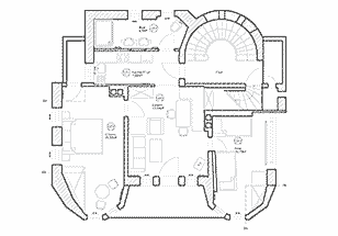 Grundriss Ferienwohnung 1.OG